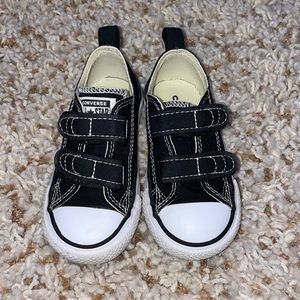 Converse double strap toddler shoes